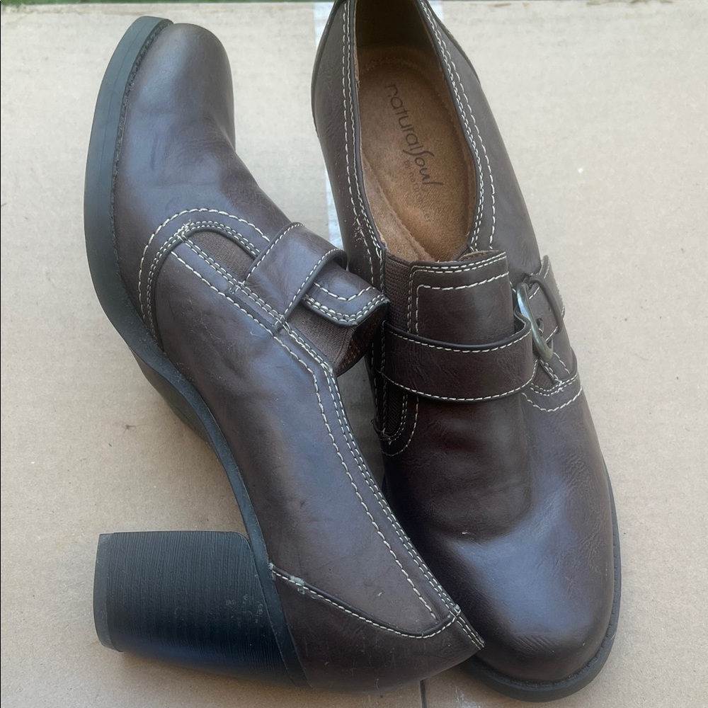 Natural Soul by Naturalizer comfy leather shooties - Picture 3 of 3